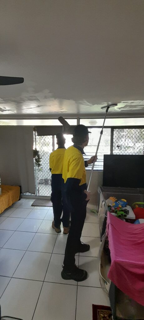 Indoor ceiling maintenance by professionals