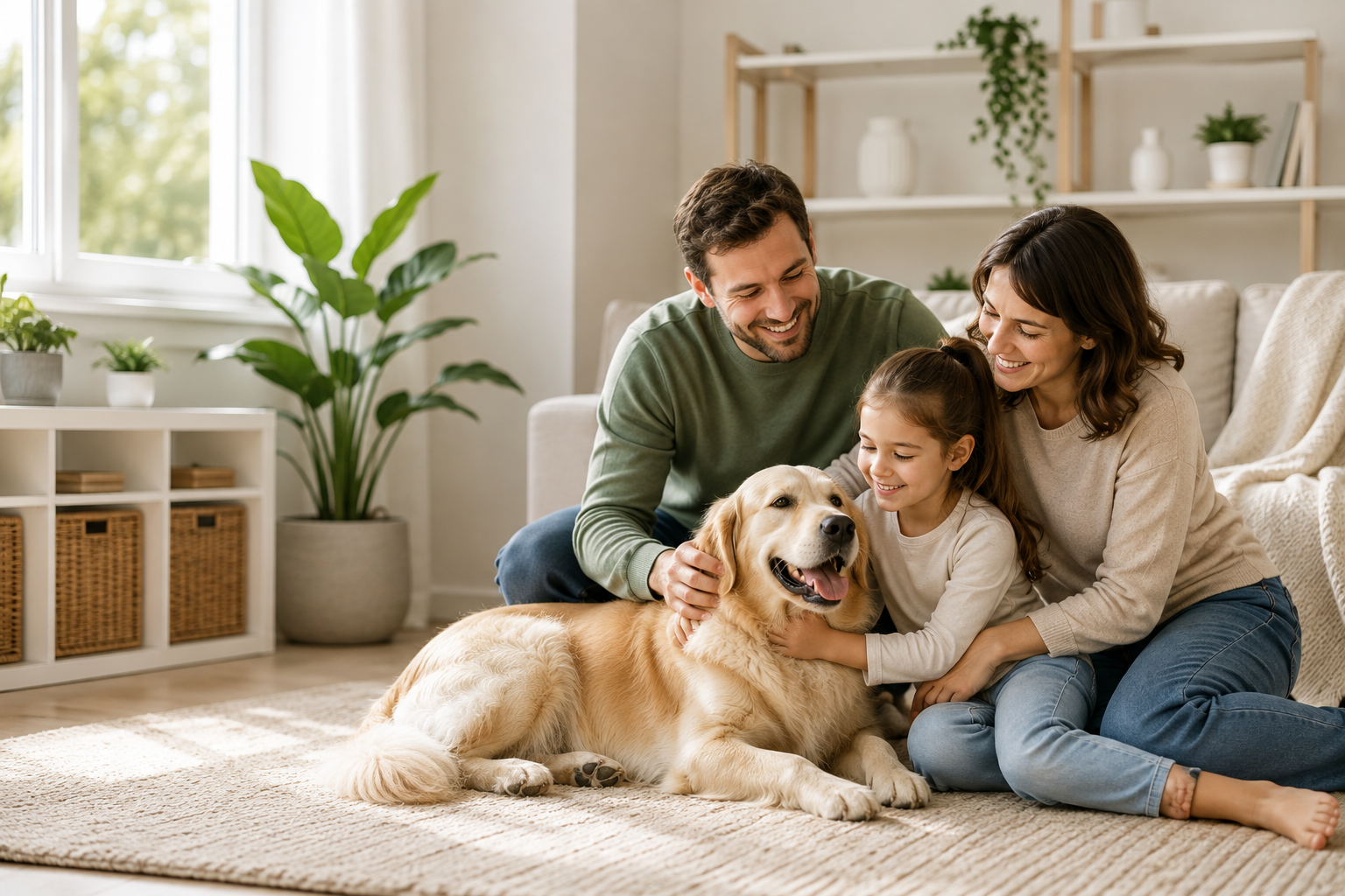 A safe happy family